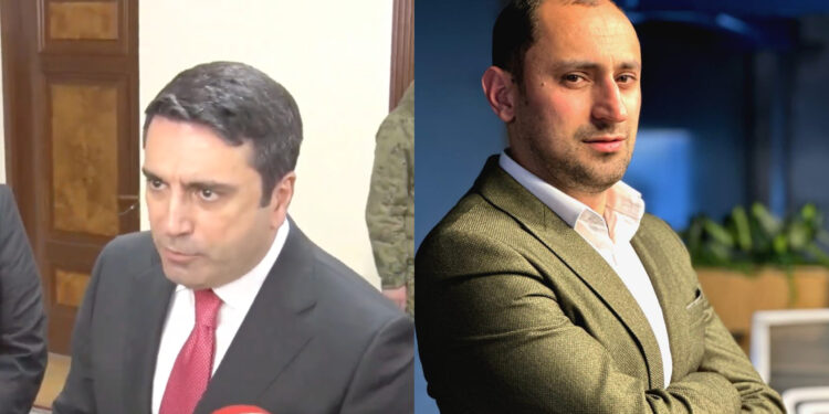 Սեռական բնույթի հայհոյանքներ ա տալիս մարդը, դատի եմ տալու. Ալեն Սիմոնյանը՝ Վահե Մակարյանին. տեսանյութ