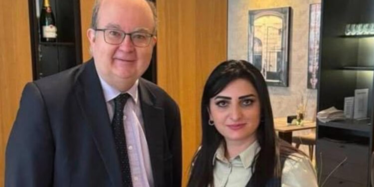 «Հայ գերիների վերադարձի հարցն իմ ամենօրյա օրակարգում է».  Թ. Թովմասյանը հանդիպել է Լատվիայում Մեծ Բրիտանիայի դեսպանի հետ