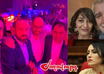 Ալեն Սիմոնյանը, Անդրանիկ Քոչարյանն ու ծննդյան փարթին . «Ժողովուրդ»