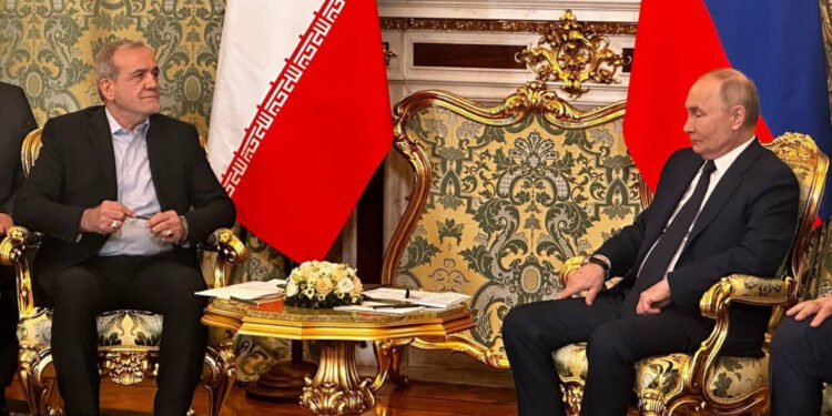 «Տարածաշրջանային բոլոր հարցերը պետք է լուծեն տարածաշրջանի երկրները` առանց արտաքին միջամտության». Փեզեշքիանը՝ Պուտինին