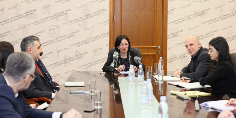 Ժաննա Անդրեասյանը հանդիպել է «Ակադեմիական քաղաք» ծրագրի միջազգային գործընկերների հետ