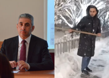 «Ամառային մարզակոշիկներով մի քանի վայրկյան տևողությամբ տեսանյութում անհասկանալի տարածքում ձյուն մաքրելը դերասանության անհաջող փորձ է». Էդգար Ղազարյանը՝ Ավինյանի մասին