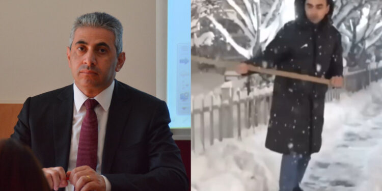 «Ամառային մարզակոշիկներով մի քանի վայրկյան տևողությամբ տեսանյութում անհասկանալի տարածքում ձյուն մաքրելը դերասանության անհաջող փորձ է». Էդգար Ղազարյանը՝ Ավինյանի մասին