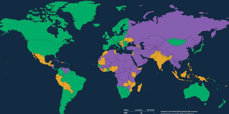 Հայաստանն ու Վրաստանը դասվում են մասամբ ազատ երկրների շարքին. Freedom House