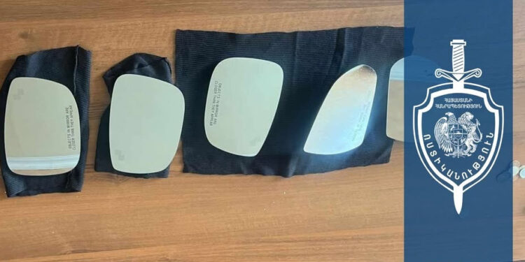 Ոստիկանները ձերբակալել են մեքենաների կողային հայելիներ գողացած երիտասարդին