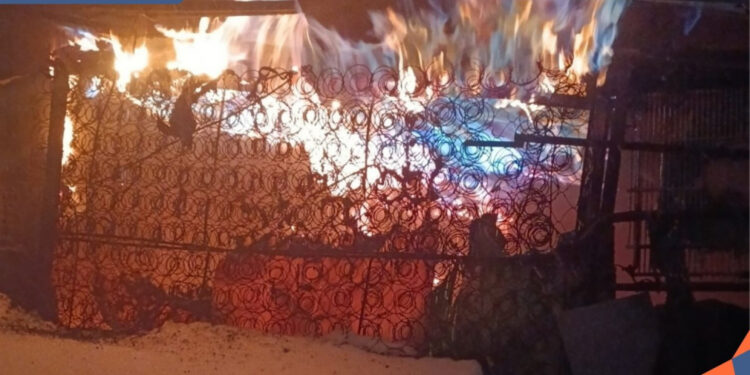 Հրդեհ՝ Թբիլիսյան խճուղում