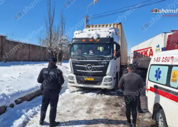 Երևանում իրանական համարանիշներով բեռնատարում հայտնաբերվել է տղամարդու մարմին