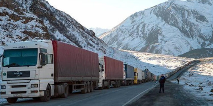 Ստեփանծմինդա-Լարս ավտոճանապարհը փակ է բեռնատարների համար