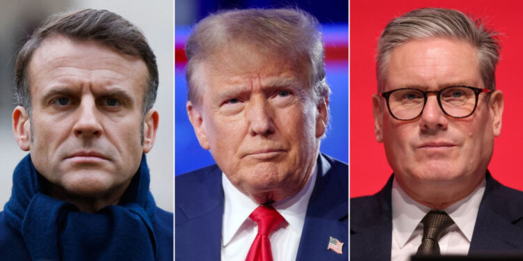 Մակրոնը և Սթարմերը Թրամփին կառաջարկեն 30,000 խաղաղապահ տեղակայել Ուկրաինայի տարածքում. The Times