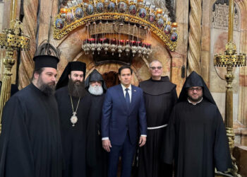 ԱՄՆ պետքարտուղար Մարկո Ռուբիոն Երուսաղեմում այցելել է Սուրբ Հարության տաճար