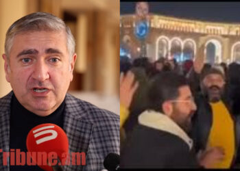 Ինչ-որ մարդիկ ակնհայտորեն լակած ոռնում են Երևանի կենտրոնում, քաղաքացիներն անտեսում են. տեսանյութ