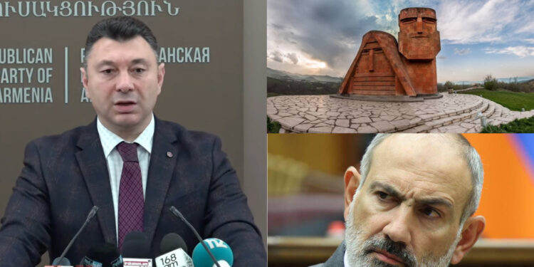 ՀՀԿ-ն Փաշինյանից պահանջում է հրապարակել ԼՂ կարգավորման բոլոր միջնորդների պաշտոնական առաջարկներն ու ՀՀ պաշտոնական պատասխանները