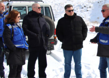 Հայաստանում Ռումինիայի դեսպանը միացել է ԵՄ դիտորդների պարեկությանը Խաչիկ գյուղի հատվածում