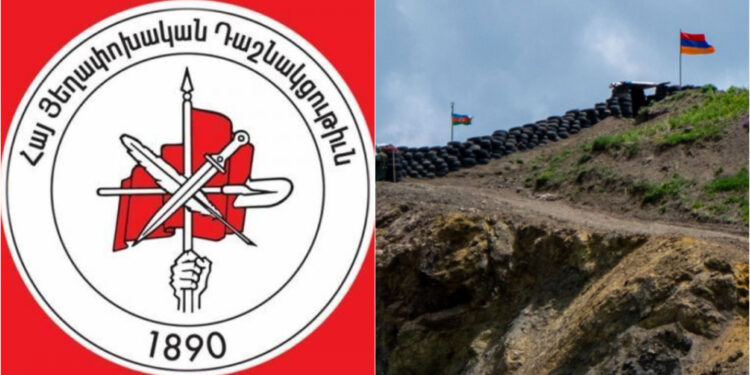 Ադրբեջանի հակահայ քաղաքականությունն այսօր բացահայտ դրսևորվում է նաև այսպես կոչված «խաղաղության» պայմանագրի բանակցությունների գործընթացով, որի նպատակը հայկական պետականության կազմաքանդումն է. ՀՅԴ