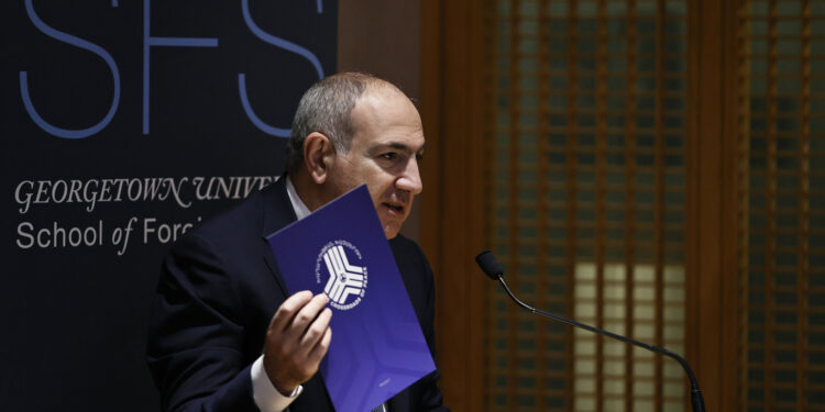 Փաշինյանը Ջորջթաունի համալսարանում շեշտել է ՀՀ Կառավարության հավատարմությունը խաղաղության օրակարգին