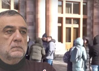 Ակցիա՝ ԱԳՆ-ի դիմաց` ի պաշտպանություն Ռուբեն Վարդանյանի. իշխանությունն անհանգիստ է. «Ժողովուրդ»