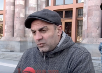 Խաբելով, թալանելով չի, պայքարելու ենք մինչև վերջ. ցուցարար. տեսանյութ