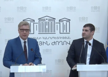 Աշխարհը քանդվում է, եկել ենք Հայաստան, խոսում եք ԵՄ-ին միանալու մասին. Նիլս Ուշակովս. տեսանյութ