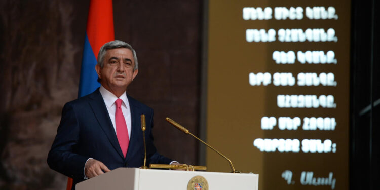 «Հիշում ենք Ազգային զարթոնքի վերածված Ղարաբաղյան շարժումը՝ 37 տարի առաջ սկիզբ առած, հաղթանակով պսակված Արցախյան ազգային-ազատագրական պայքարը»․ Սերժ Սարգսյանի ուղերձը` Արցախի վերածննդի օրվա առթիվ