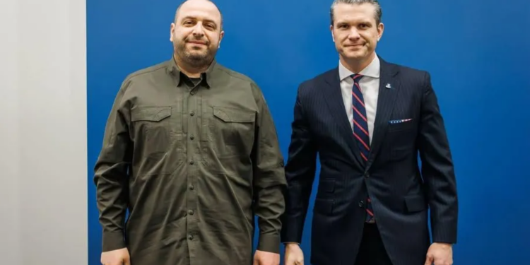 Ուկրաինայի պաշտպանության նախարարն առաջին հանդիպումն է ունեցել Պենտագոնի նոր ղեկավարի հետ