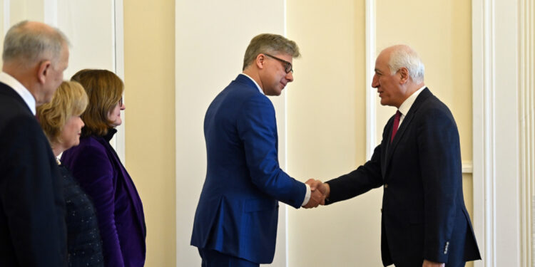 Վահագն Խաչատուրյանը ԵՄ-Հայաստան խորհրդարանական գործընկերության կոմիտեի համանախագահի հետ քննարկել է համագործակցությանն առնչվող հարցեր