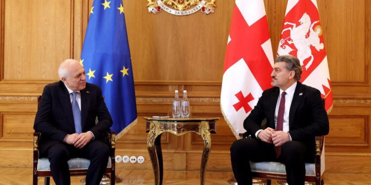 Հայաստանի և Վրաստանի հարաբերությունները կշարունակեն զարգանալ ռազմավարական գործընկերության ոգուն համահունչ. Միխեիլ Ղավելաշվիլին ընդունել է ՀՀ դեսպանին