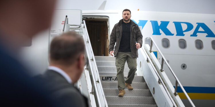 Զելենսկին ժամանել է Միացյալ Նահանգներ՝ հանդիպելու Դոնալդ Թրամփի հետ