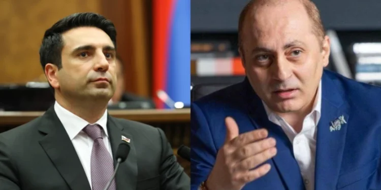 «Վարդան Ղուկասյանին լսելն իմ արժանապատվությունից, իմ մակարդակից, իմ ինտելեկտից ցածր եմ համարում». Ալեն Սիմոնյան