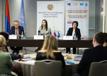 «Յուրաքանչյուր կին ծառայող պետք է ոգեշնչի համակարգ ընդունվող ծառայողներին». ՆԳ նախարարը և ԵՄ դեսպանը հանդիպել են նախարարության կին ծառայողների հետ