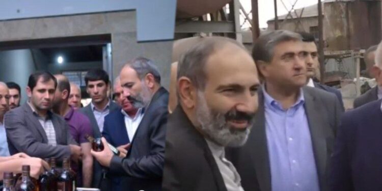 Փաշինյանն այցելել է Եռաբլուրի հողերը վաճառողի գինու գործարան. «Ժողովուրդ»