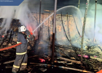 Հրդեհ Վերին Կարմիրաղբյուր գյուղում