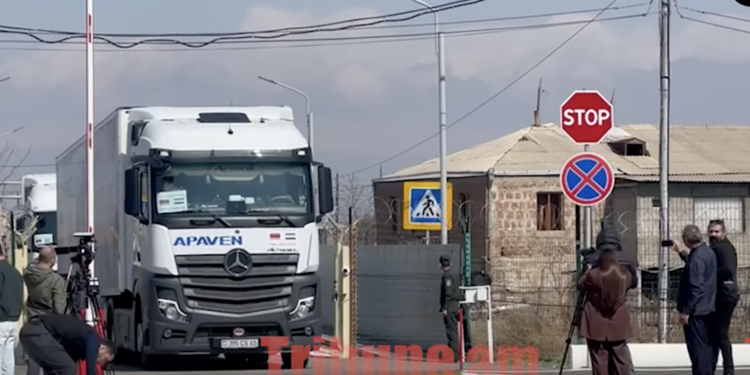 Հայ-թուրքական սահմանը բացվում է. ինչպես են բեռներ տեղափոխում. տեսանյութ