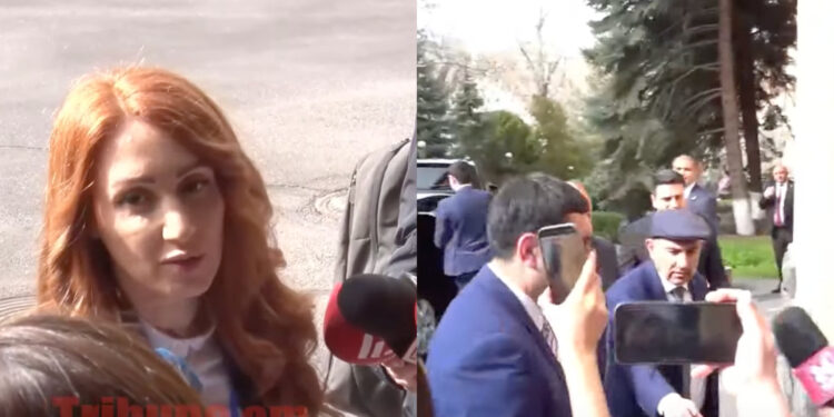 Ակցիա՝ ԱԺ-ում. Փաշինյանը վերցրեց 161 ստորագրությամբ լրագրողների դիմումը. տեսանյութ