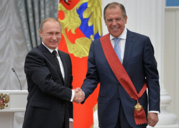 Պուտինը 75-ամյակի կապակցությամբ Լավրովին պարգևատրել է ՌԴ բարձրագույն պետական ​​շքանշանով