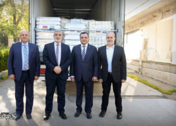 Սիրիայում ՀՀ դեսպանը Հալեպի փոխնահանգապետին է հանձնել Հայաստանից ուղարկված մարդասիրական օգնությունը