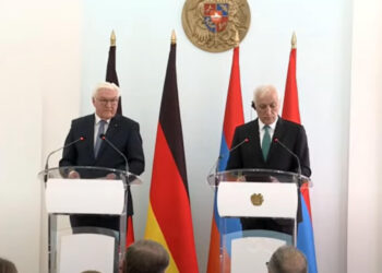 Գերմանիայի նախագահը Երևանին և Բաքվին կոչ է անում շուտափույթ ստորագրել, վավերացնել ու իրագործել խաղաղության պայմանագիրը