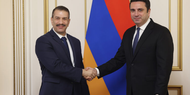 Ալեն Սիմոնյանը Կիպրոսի դեսպանի հետ քննարկել է տարածաշրջանային զարգացումներին վերաբերող երկկողմ հետաքրքրության հարցեր