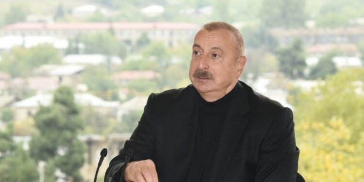 «Քանի որ Հայաստանն արգելափակում է մեր մուտքը դեպի Նախիջևան, Իրանի հետ պայմանավորվել ենք, որ կկառուցենք շրջանցիկ ճանապարհ». Ալիև