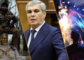 Շուշիում եղբոր արձանի պղծումից չնեղված Արամ Սարգսյանը նեղվել է Ադրբեջանի դրոշի այրումից