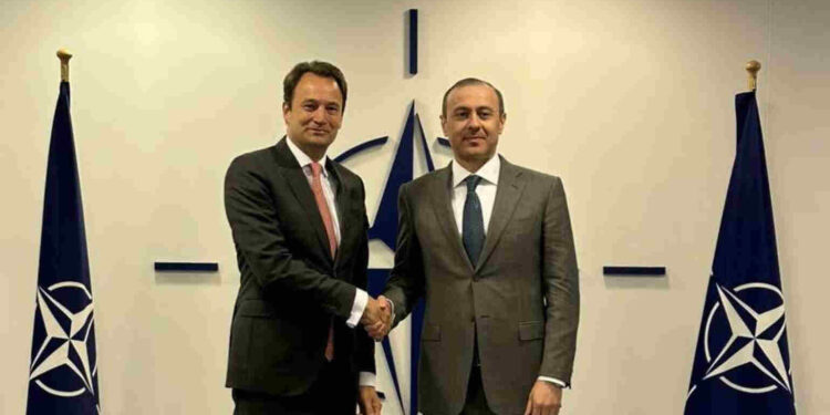 Արմեն Գրիգորյանն ու ՆԱՏՕ-ի գլխավոր քարտուղարի անձնական գրասենյակի ղեկավարը քննարկել են ՀՀ-Ադրբեջան հարաբերությունների կարգավորման գործընթացը