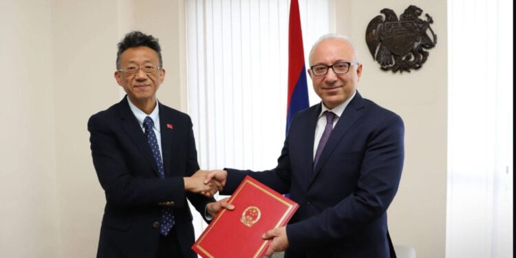 9 ամիս դադարից հետո Չինաստանը Հայաստանում դեսպան է նշանակել