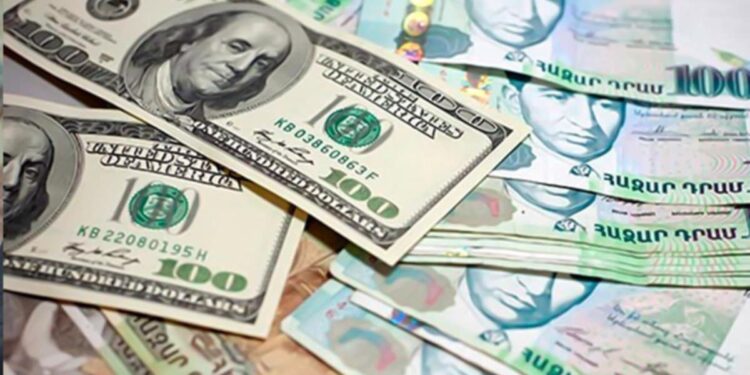 ԱՄՆ դոլարի նկատմամբ հայկական դրամի հաշվարկային փոխարժեքը նվազել է. «Ժողովուրդ»