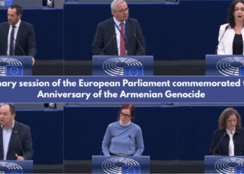 Եվրախորհրդարանում ոգեկոչել են Հայոց ցեղասպանության տարելիցը, զուգահեռներ անցկացրել Արցախում իրականացված էթնիկ զտման հետ