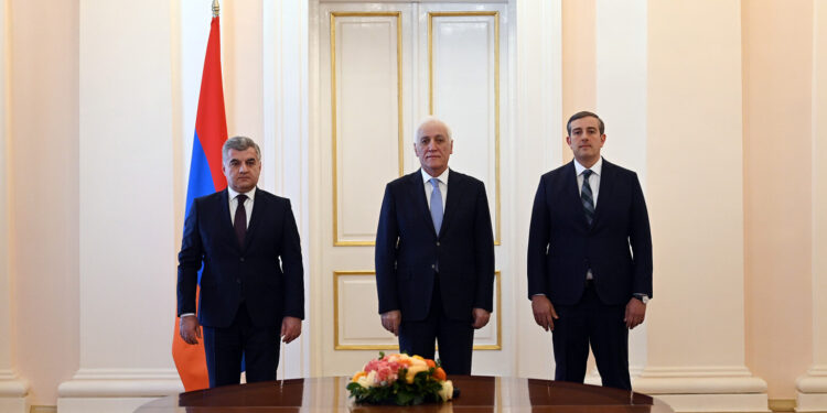 Հանրապետության նախագահի նստավայրում տեղի է ունեցել դատավորի երդման արարողություն