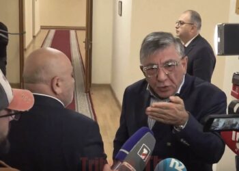 «Լսի՛, ներողություն եմ խնդրել», «Մի՛ խփեք»․ Խաչատուր Սուքիասյանի վեճը՝ լրագրողի հետ. տեսանյութ