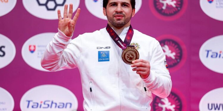 Մալխաս Ամոյանի հաղթանակը՝ հունահռոմեական մրցաշարի լավագույն պահ