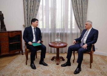 «Մհեր Գրիգորյանը ԵՏՀ ինտեգրման և մակրոտնտեսության նախարարի հետ քննարկել է համաշխարհային տնտեսական զարգացումներին առնչվող հարցեր». Մհեր Գրիգորյանը