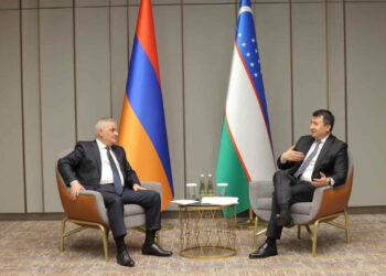 Մհեր Գրիգորյանն Ուզբեկստանի փոխվարչապետի հետ քննարկել է երկկողմ առևտրատնտեսական հարաբերությունների զարգացմանն առնչվող հարցեր