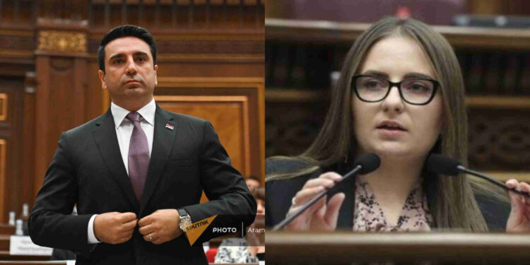 «Ես ոչ Քաջազնունին եմ, ոչ այլ մեկը, բայց վստահ եմ, որ այսուհետ կոնկրետ դու իմ անունն ավելի երկար ես հիշելու, քան իրենը». Ալեն Սիմոնյանը՝ Ք. Վարդանյանին