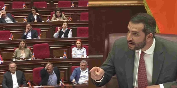 Թեժ կրքեր՝ ԱԺ-ում. հանգստացի՛, չափերդ ե՛ս կգծեմ. Ռուբինյանի կռիվը ՀՅԴ-ի դեմ. տեսանյութ